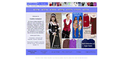 Desktop Screenshot of creativecostumes.net